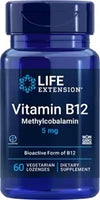 Vitamin B12 Methylcobalamin by Life Extension, 60 veg caps