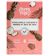 Pineapple Coconut Popsicles by Happy Pops, 4x66 ml