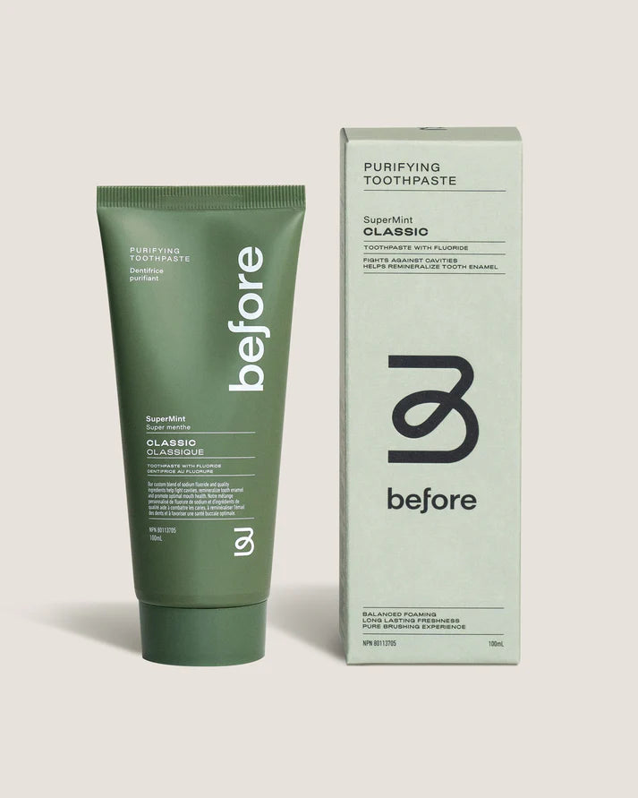 Before - Classic Purifying Toothpaste, Supermint 100ml