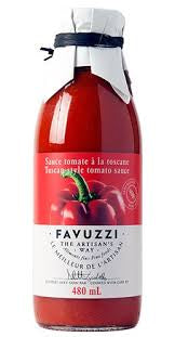 Sauce toscane favuzzi 480 mL