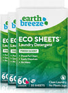 Laundry Detergent Fresh Scent Liquid Eco Sheets by Earth Breeze