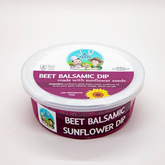 J&W Farms - Sunflower Seed Beet Balsamic Dip