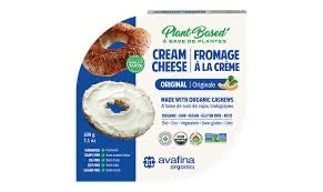 Organic Plant Based Cream Cheese with Cashews by Avafina, 200g