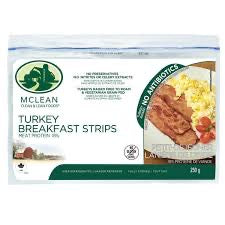 TURKEY BREAKFAST STRIPS 250G