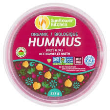 Hummus - Organic Beet & Dill by Sunflower Kitchen