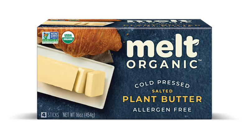 Cold Pressed Salted Plant Butter - Melt Organic