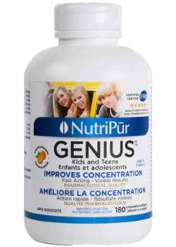 NutriPur - Genius Kids & Teens (180 Chewable Softgels)