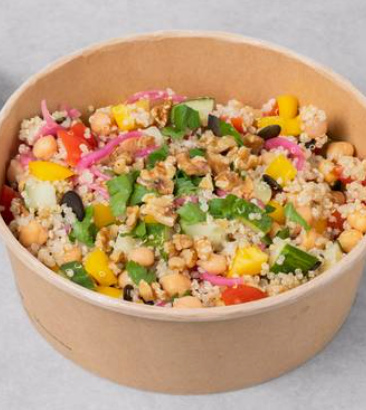 Quinoa Salad, Protein Packed with Avocado, Chickpeas By Marché NDG