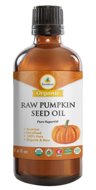 Organic Raw Pumpkin Seed Oil by Ecoideas, 225ml