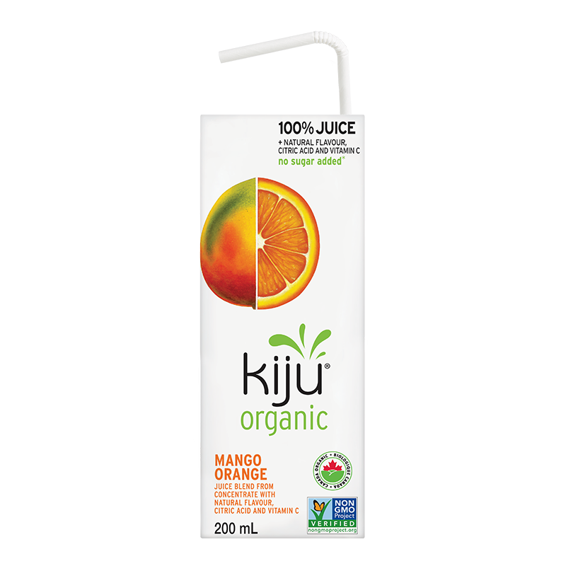 100% Mango Orange juice by Kiju 4x200ml