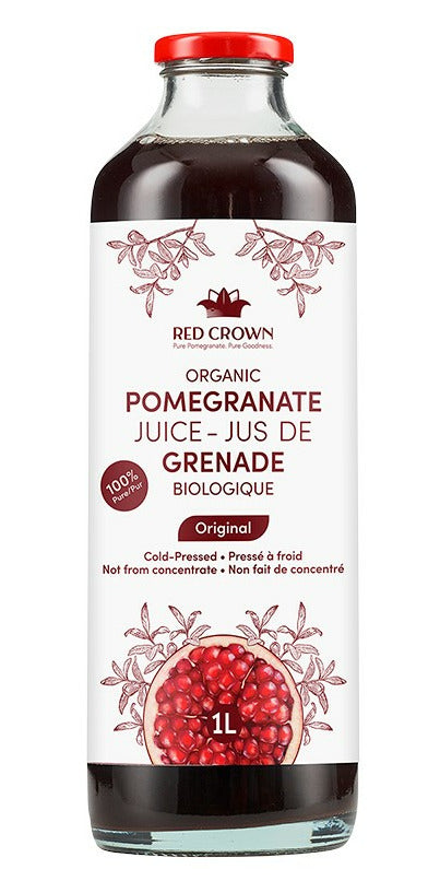 Organic Pomegranate Juice Original Red Crown 1L