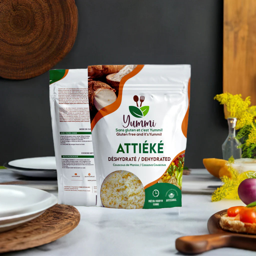 Attieke (Dehydrated Cassava Couscous) by Yummi, 300g