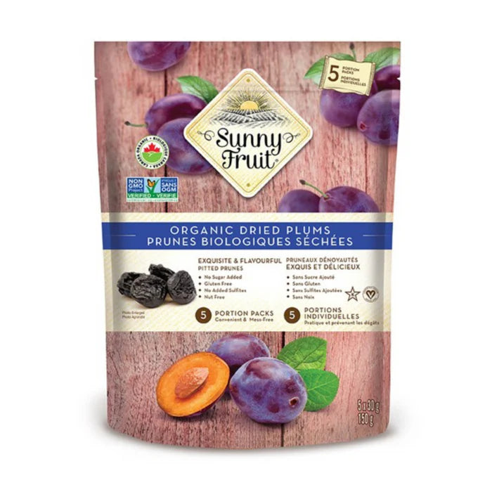 Organic Dried Plums - Sunny Fruit 150g