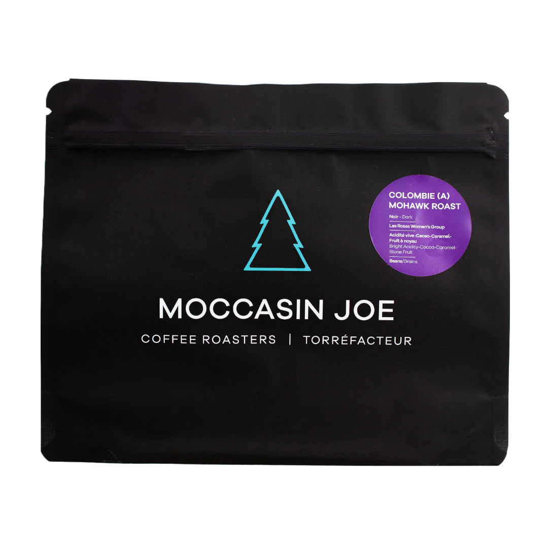 Colombia Mohawk Roast Coffee Beans by Moccasin Joe, 340g