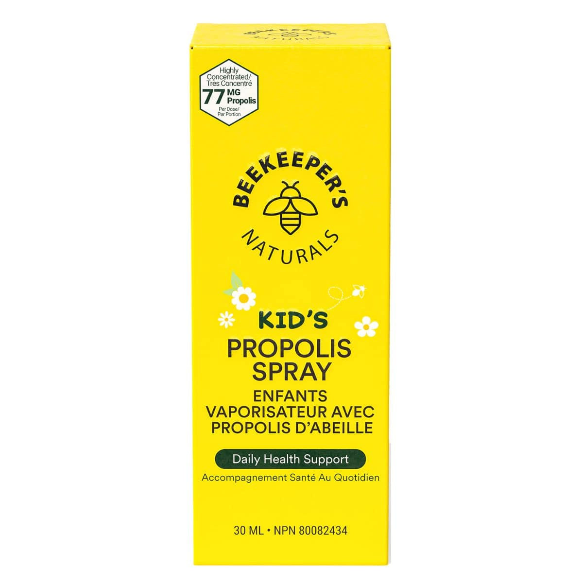 Kid’s Propolis Throat Spray - Daily Health Support by Beekeeper's Naturals, 30ml