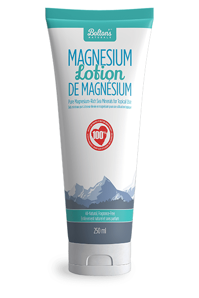 Fragrance-Free Magnesium Lotion by Bolton’s Naturals, 250mL