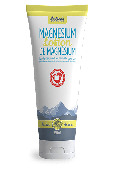 Arnica Magnesium Lotion by Bolton’s Naturals, 250mL