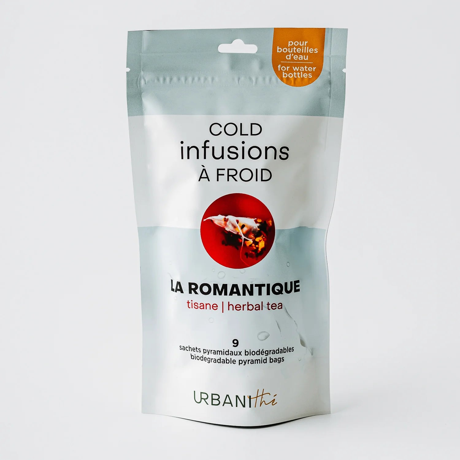 La Romantique Cold Infusion Tea by Urbanithé, 9 tea bags