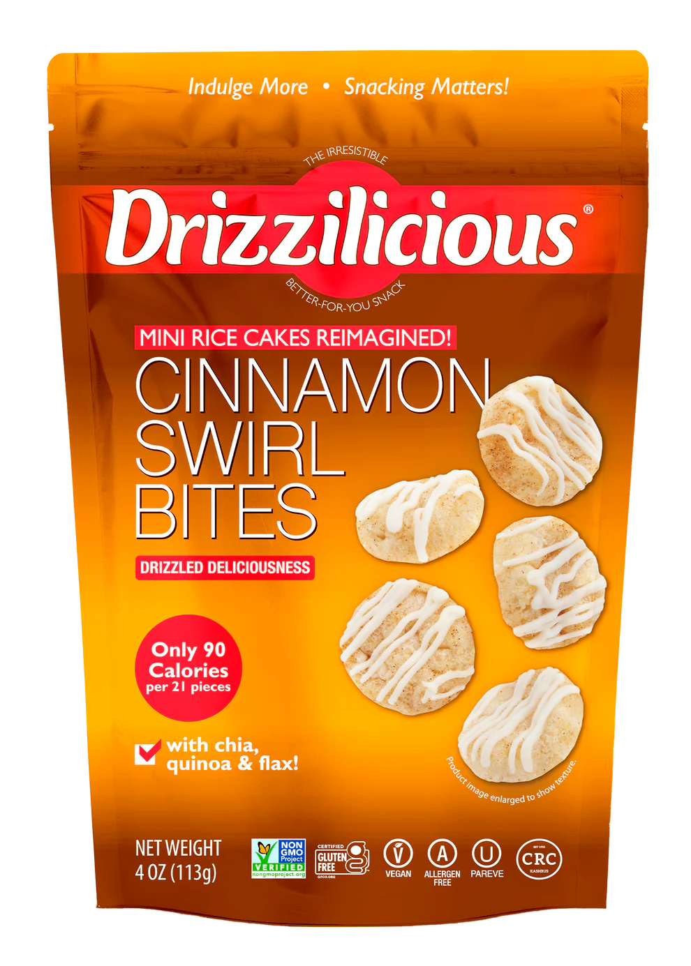 Drizzilicious Bites - Salted Caramel GF 113g