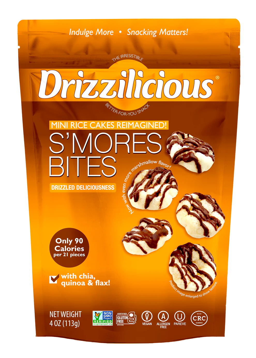 Drizzilicious Bites - S’mores GF 113g