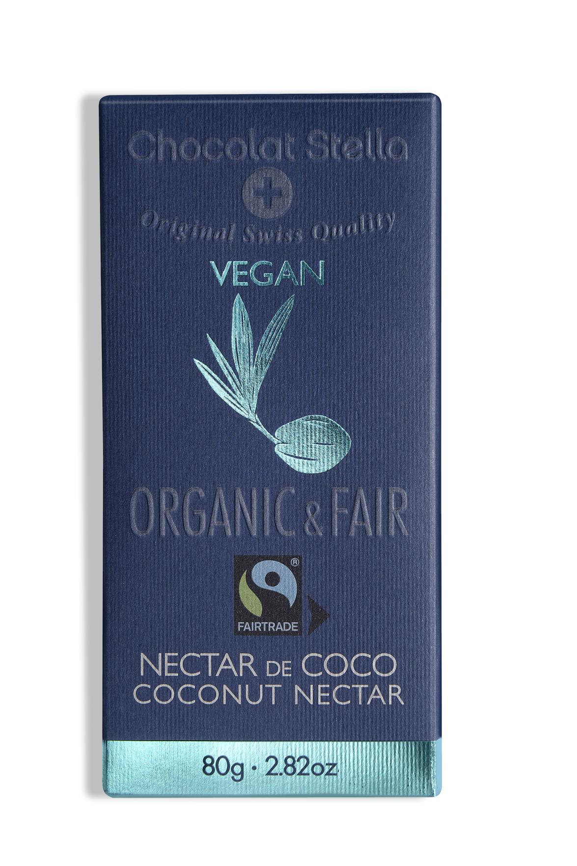 Organic Vegan Coconut Nectar Chocolat by Chocolat Stella, 80g