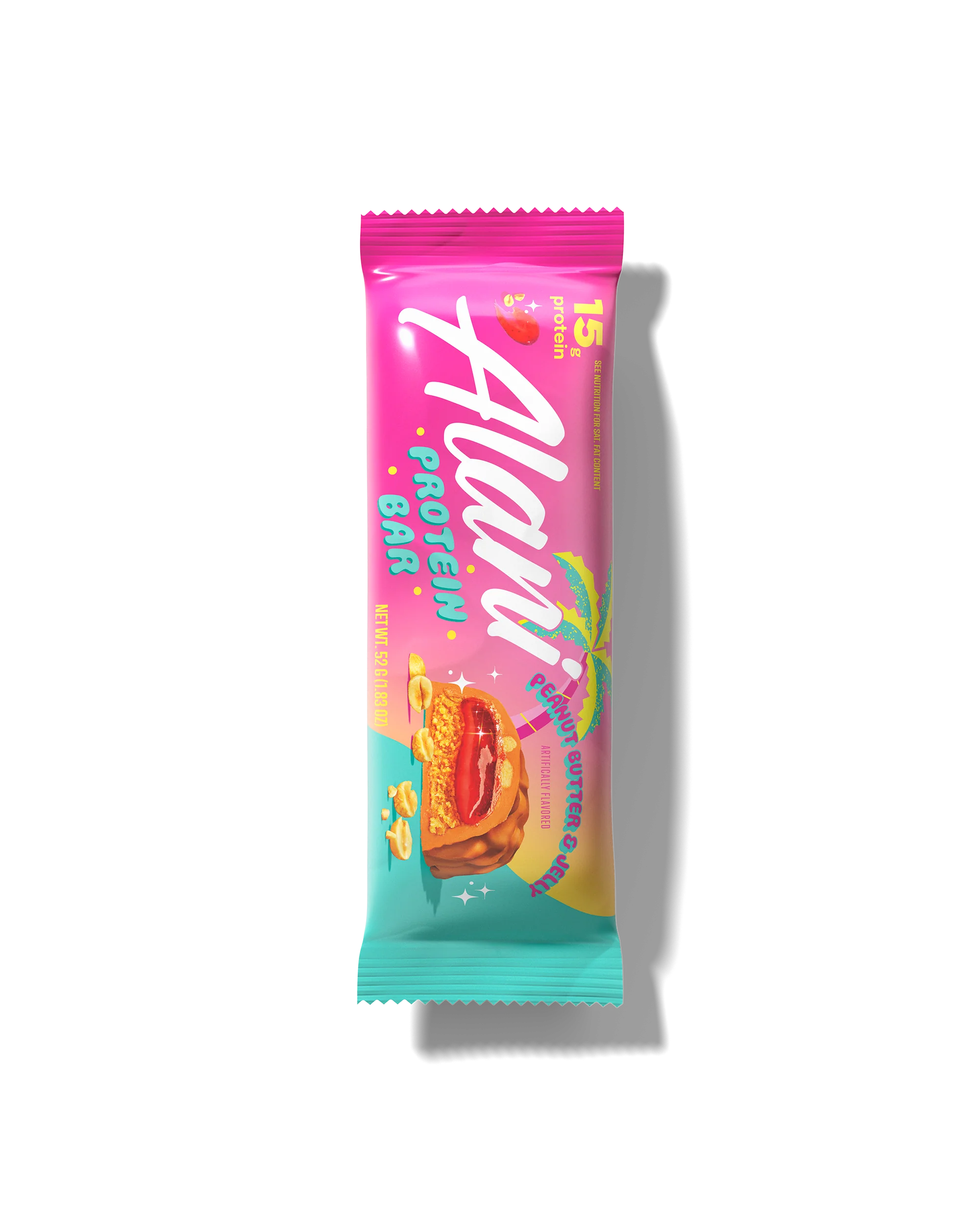 Peanut Butter and Jelly Protein Bar by Alani, 48g