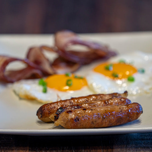 Organic Traditional Pork Breakfast Sausages by Mclean Organic Foods, 250g