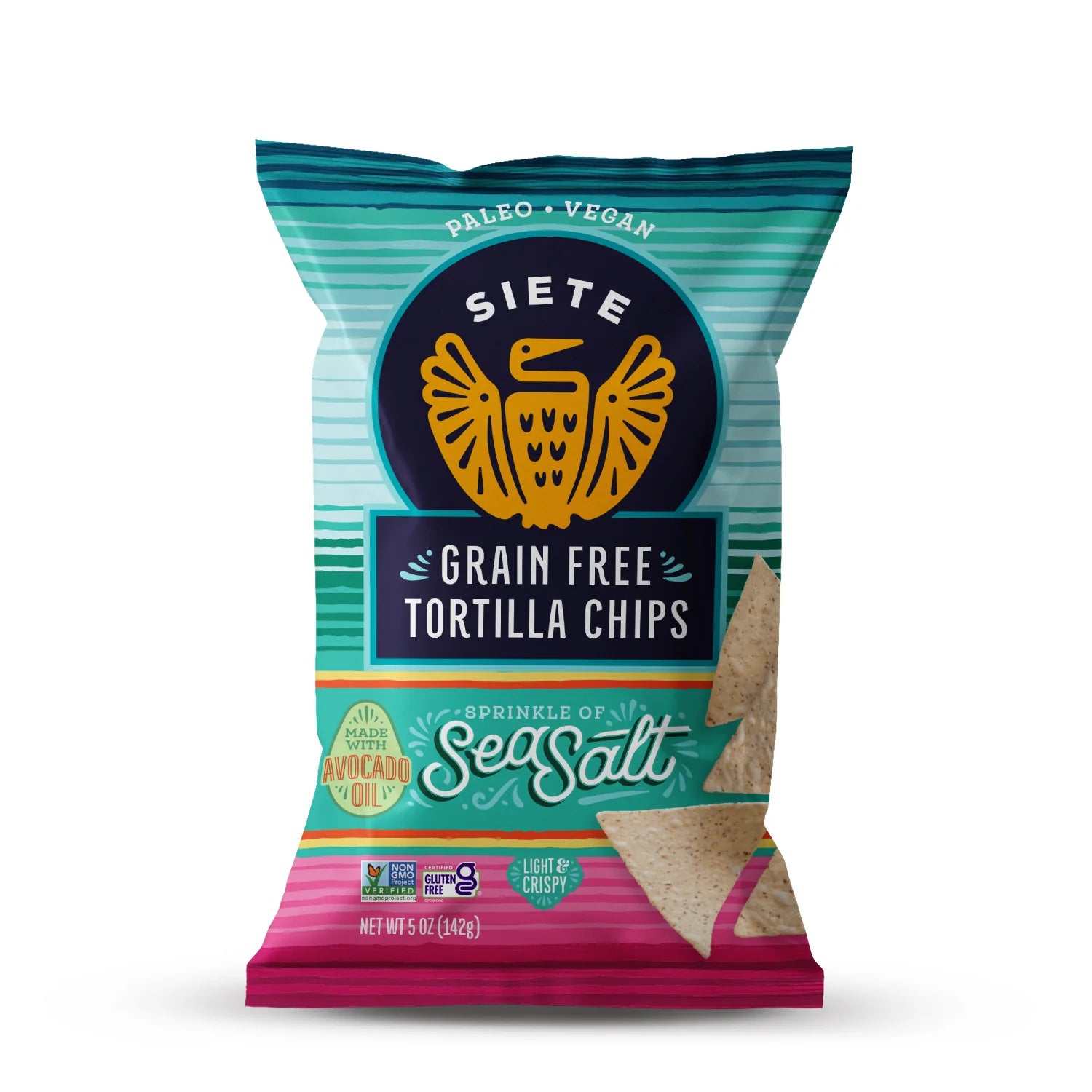 Grain Free Tortilla Chip- Sea Salt by Siete, 142g