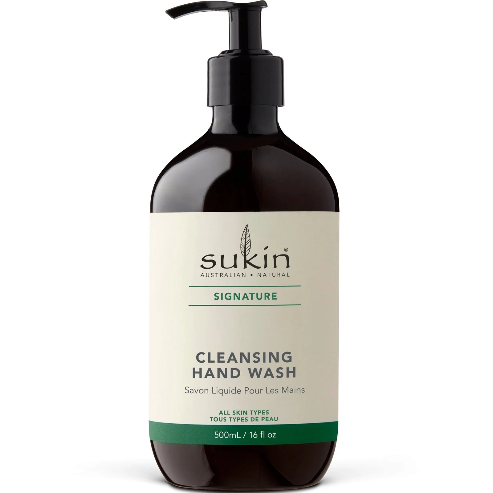Cleansing Hand Wash Pump by Sukin, 500ml
