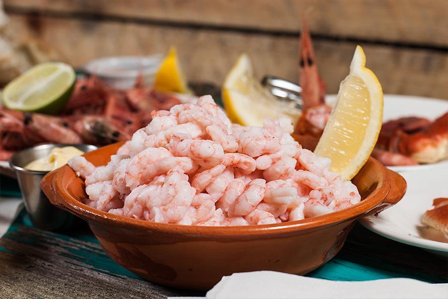 Nordic Shrimp Frozen by La Mer, 1 LB