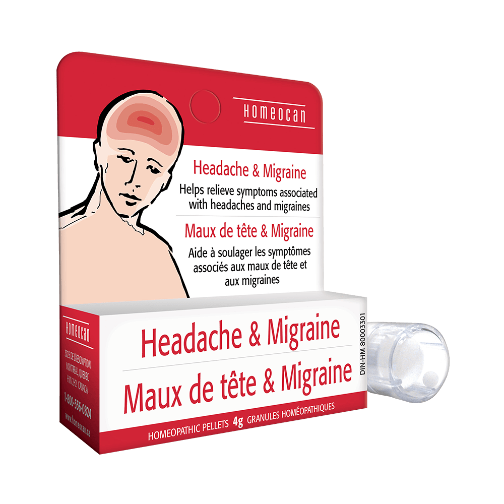 Headache & Migrqine by Homeocan, 4g