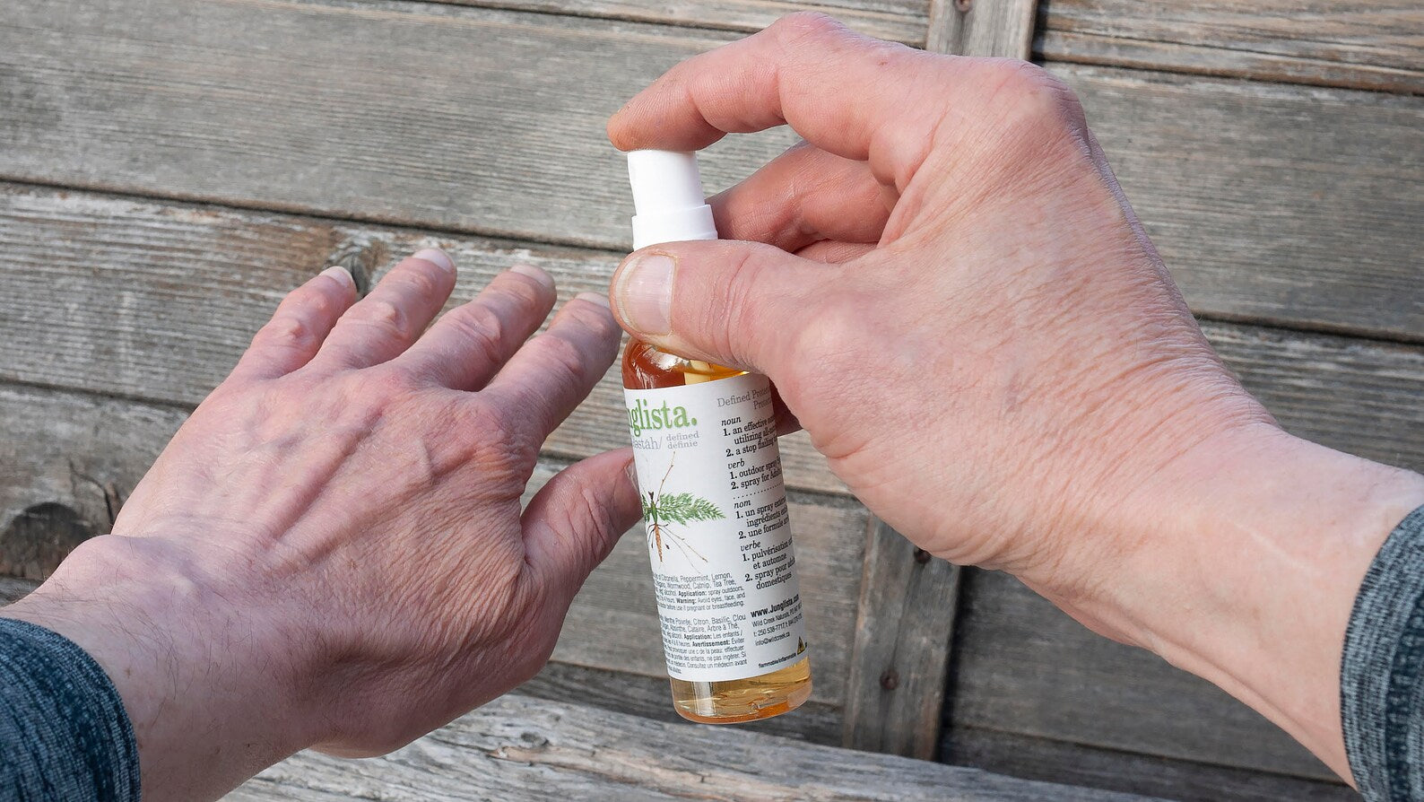 Junglista Natural Outdoor Enthusiast’s Spray by Eco ideas, 60 mil