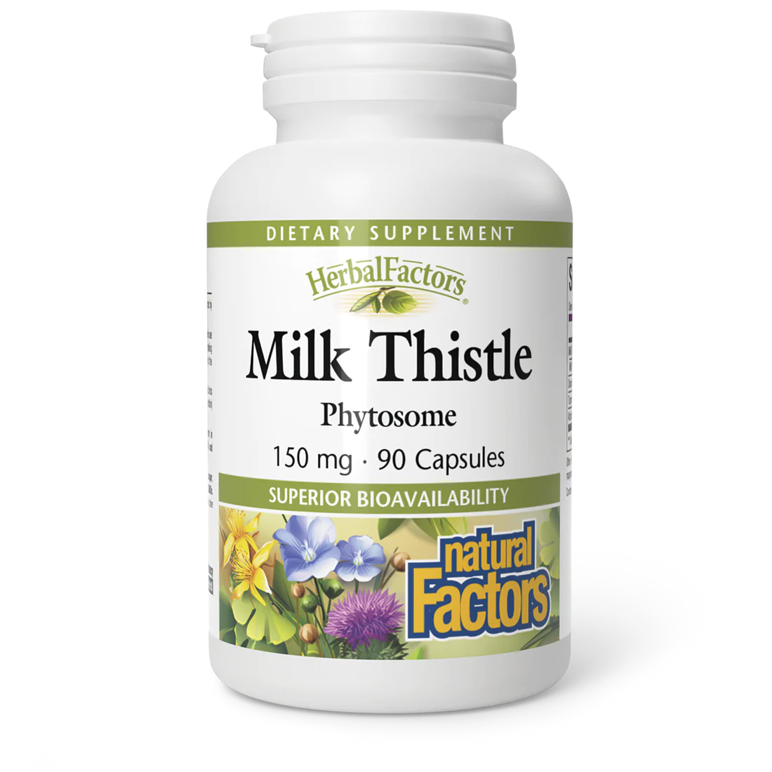 Milk Thistle Phytosome by Natural Factors, 90 capsules 150 mg