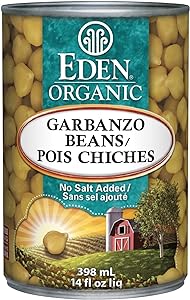 Organic Chickpeas by Eden, 398 ml