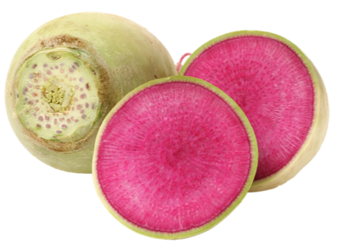 Organic Watermelon Radishes bulk per 100gr