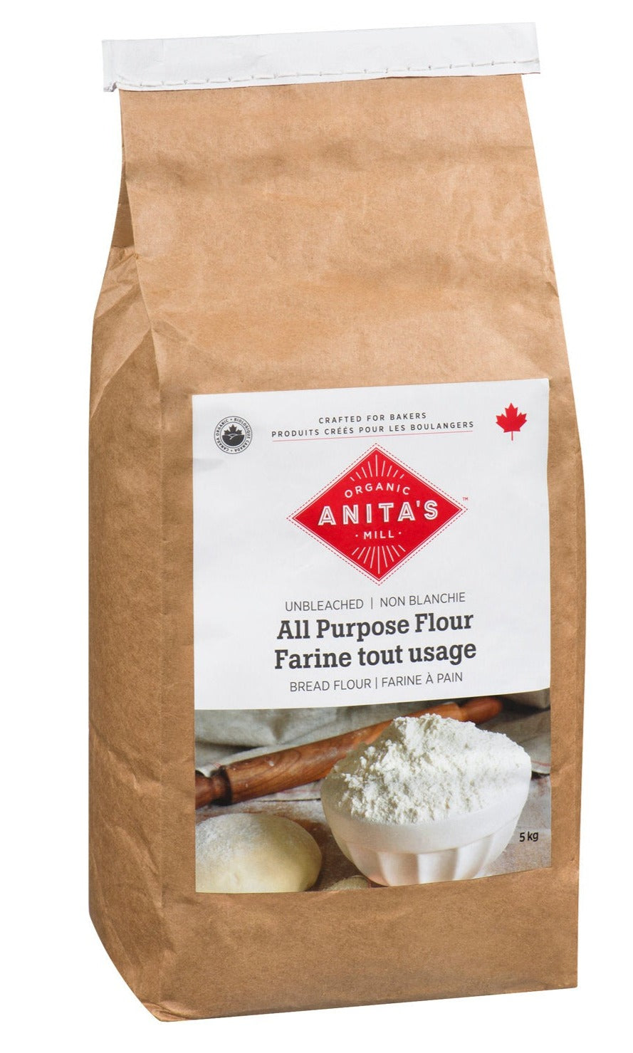 Unbleached All Purpose Flour by Anita’s Mill, 5 kg