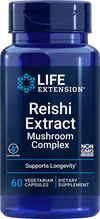 Reishi Extract Mushroom Complex by Life Extension, 60 caps