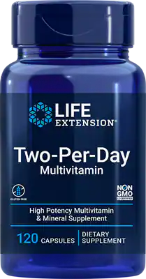 Two-Per-Day Multivitamin by Life Extension, 120 capsules