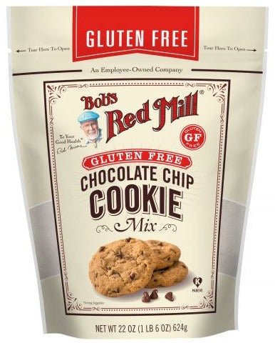 Gluten Free Chocolate Chip Cookie Mix by Bob's Red Mill, 624g