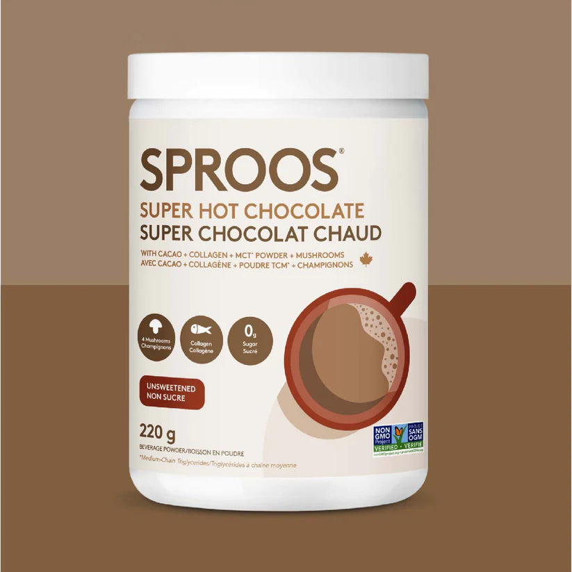 Hot Chocolate Collagen by Sproos, 220g