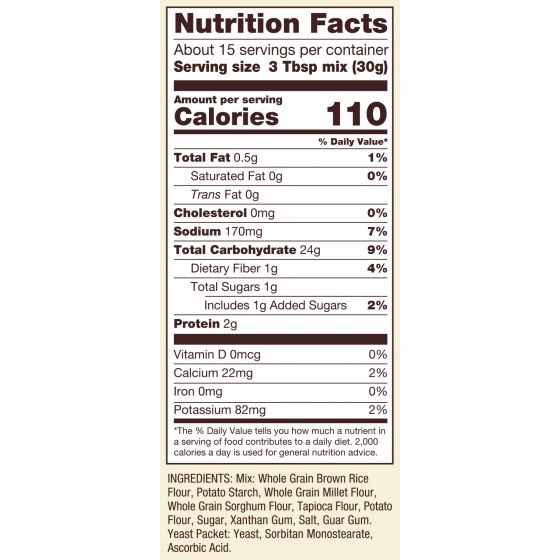 Organic Gluten Free Pizza Crust Mix by Bob&#39;s Red Mill, 454g