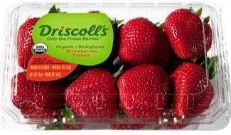 Organic Strawberries 454g