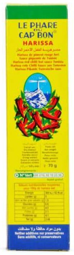Harissa by Le Phare du Cap Bon 70g