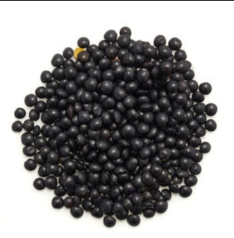 Organic Black Beluga Lentils by Tootsi, Bulk