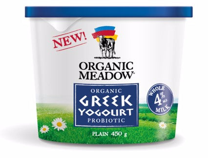 2% Plain Greek Yogurt by Organic Meadow 500 g