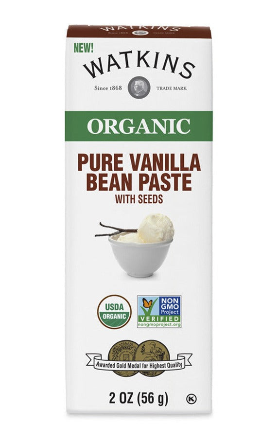 Organic Pure Vanilla Bean Paste by Watkins, 56 g