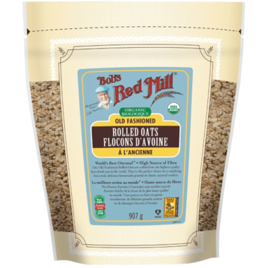 Organic Old Fashioned Rolled Oats Gluten Free by Bob's Red Mill, 907g