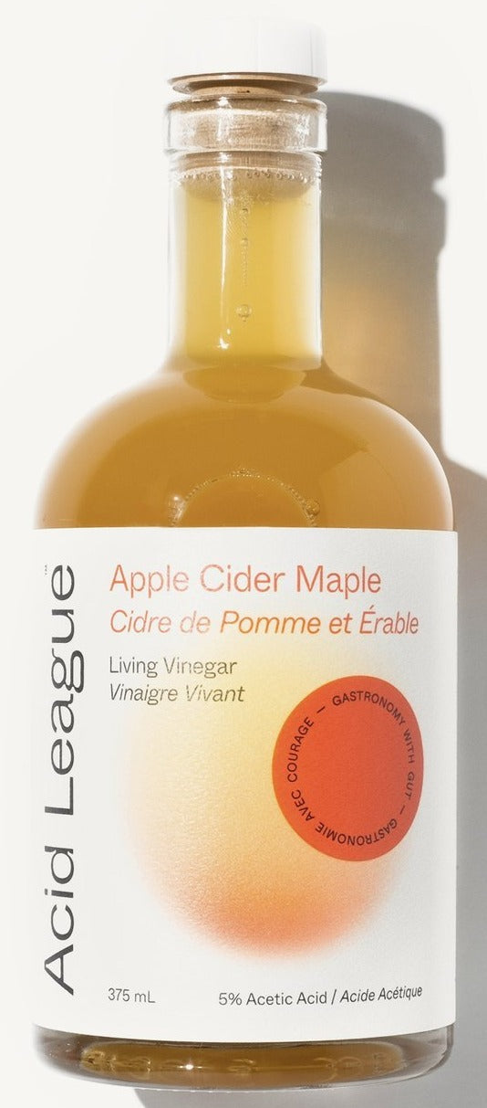 Apple Cider Maple Living Vinegar by Acid League 375ml