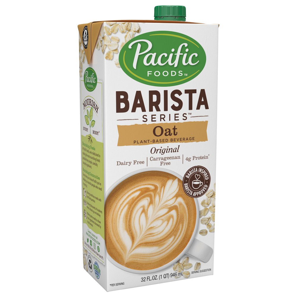 Barista Series Oat Milk by Pacific Foods, 946ml