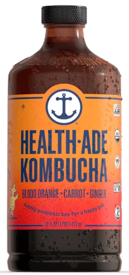 Kombucha - Blood Orange-Carrot-Ginger by Health Ade, 473ml